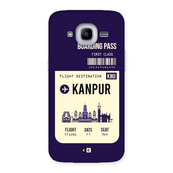 Kanpur Boarding Pass Back Case for Samsung Galaxy J2 2016
